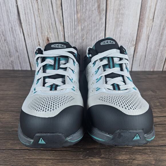 KEEN Vista Energy Utility Carbon Toe Work Shoes Women's Sz 9 M Vapor Porcelain - Picture 2 of 9